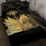 Catherine Flon Haiti Flag Day Quilt Bed Set National Heroine Koud Drapo Peyi Nou