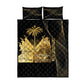 Catherine Flon Haiti Flag Day Quilt Bed Set National Heroine Koud Drapo Peyi Nou