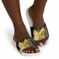 Catherine Flon Haiti Flag Day Slide Sandals National Heroine Koud Drapo Peyi Nou