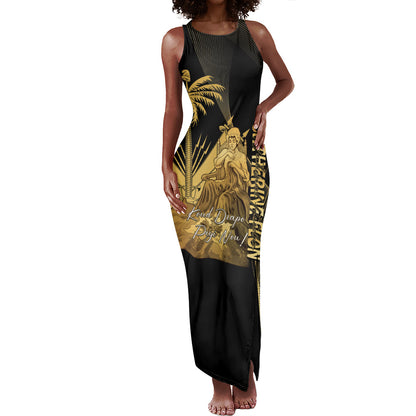 Catherine Flon Haiti Flag Day Tank Maxi Dress National Heroine Koud Drapo Peyi Nou