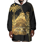 Catherine Flon Haiti Flag Day Wearable Blanket Hoodie National Heroine Koud Drapo Peyi Nou