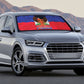 Haiti Flag Day Auto Sun Shade Haitian Women Proud Flag Wave Style