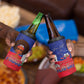 Personalized Haiti Flag Day 4 in 1 Can Cooler Tumbler Haitian Women Proud Flag Wave Style