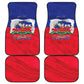 Personalized Haiti Flag Day Car Mats Haitian Women Proud Flag Wave Style
