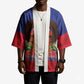 Personalized Haiti Flag Day Kimono Haitian Women Proud Flag Wave Style