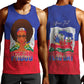 Personalized Haiti Flag Day Men Tank Top Haitian Women Proud Flag Wave Style
