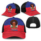 Haiti Flag Day Mesh Trucker Cap Haitian Women Proud Flag Wave Style