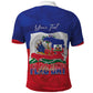 Personalized Haiti Flag Day Polo Shirt Haitian Women Proud Flag Wave Style