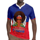 Personalized Haiti Flag Day Rugby Jersey Haitian Women Proud Flag Wave Style