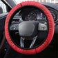 Haiti Flag Day Steering Wheel Cover Haitian Women Proud Flag Wave Style