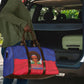 Haiti Flag Day Travel Bag Haitian Women Proud Flag Wave Style
