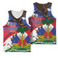 Haiti Flag Day Basketball Jersey Haitian Blood American Heart Eagle With Flag