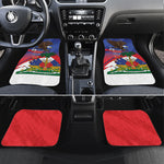Haiti Flag Day Car Mats Haitian Blood American Heart Eagle With Flag