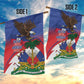 Haiti Flag Day Garden Flag Haitian Blood American Heart Eagle With Flag