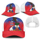 Haiti Flag Day Mesh Trucker Cap Haitian Blood American Heart Eagle With Flag