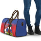 Haiti Flag Day Travel Bag Haitian Blood American Heart Eagle With Flag