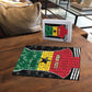Ghana Football Custom Puzzle Go Black Queens Kente Pattern