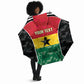 Ghana Football Custom Umbrella Go Black Queens Kente Pattern