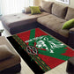 Afro Kenya Rugby Custom Area Rug Go Lionesses - African Pattern