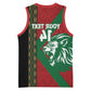 Afro Kenya Rugby Custom Basketball Jersey Go Lionesses - African Pattern - African Pride