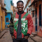 Afro Kenya Rugby Custom Bomber Jacket Go Lionesses - African Pattern