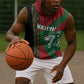 Afro Kenya Rugby Custom Sleeveless Hoodie Go Lionesses - African Pattern - African Pride