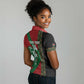 Afro Kenya Rugby Custom Women Polo Shirt Go Lionesses - African Pattern