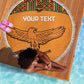 Custom Zambia Football Beach Blanket Copper Queens Kente Pattern