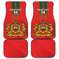 Custom Morocco Football Car Mats Go Lionesses of Atlas