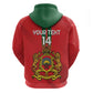 Custom Morocco Football Hoodie Go Lionesses of Atlas