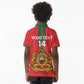 Custom Morocco Football Kid Polo Shirt Go Lionesses of Atlas