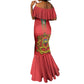 Custom Morocco Football Mermaid Dress Go Lionesses of Atlas