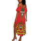Custom Morocco Football Summer Maxi Dress Go Lionesses of Atlas