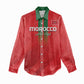 Custom Morocco Football Women Casual Shirt Go Lionesses of Atlas LT14