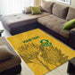 Custom South Africa Soccer Area Rug Go Banyana Banyana Proteas