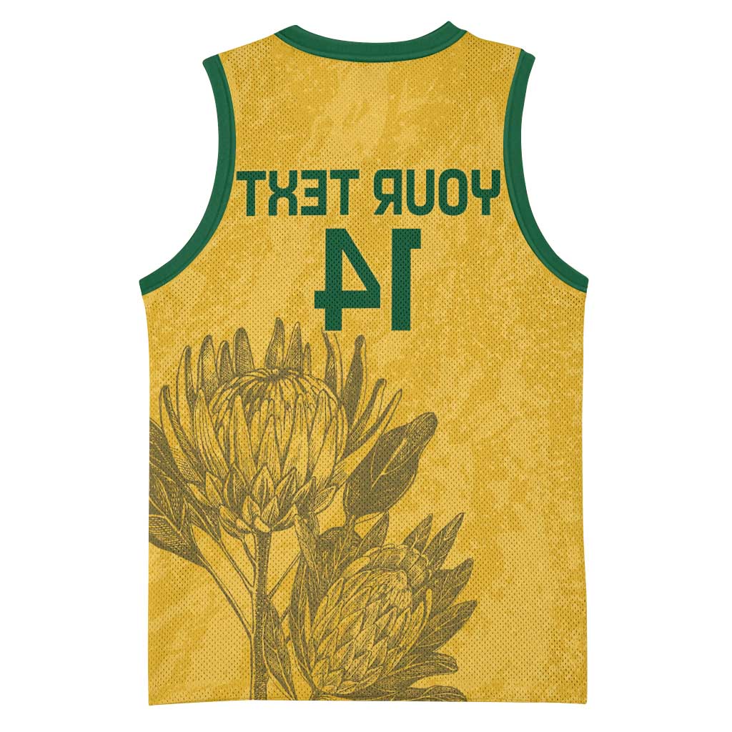Custom South Africa Soccer Basketball Jersey Go Banyana Banyana Proteas - African Pride