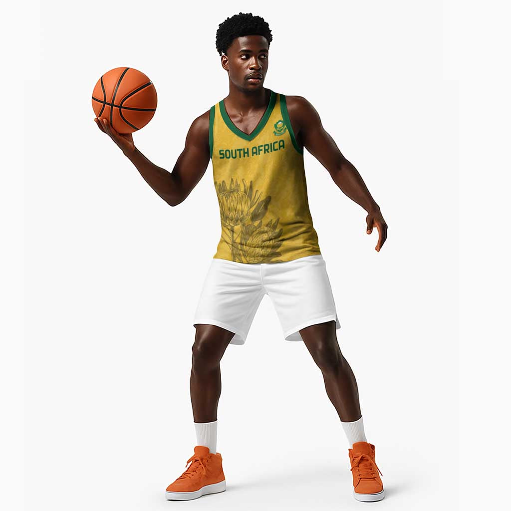 Custom South Africa Soccer Basketball Jersey Go Banyana Banyana Proteas - African Pride