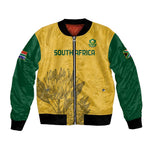 Custom South Africa Soccer Bomber Jacket Go Banyana Banyana Proteas