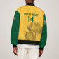 Custom South Africa Soccer Bomber Jacket Go Banyana Banyana Proteas