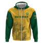 Custom South Africa Soccer Hoodie Go Banyana Banyana Proteas