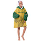 Custom South Africa Soccer KId Wearable Blanket Hoodie Go Banyana Banyana Proteas