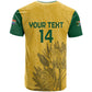 Custom South Africa Soccer T shirt Go Banyana Banyana Proteas
