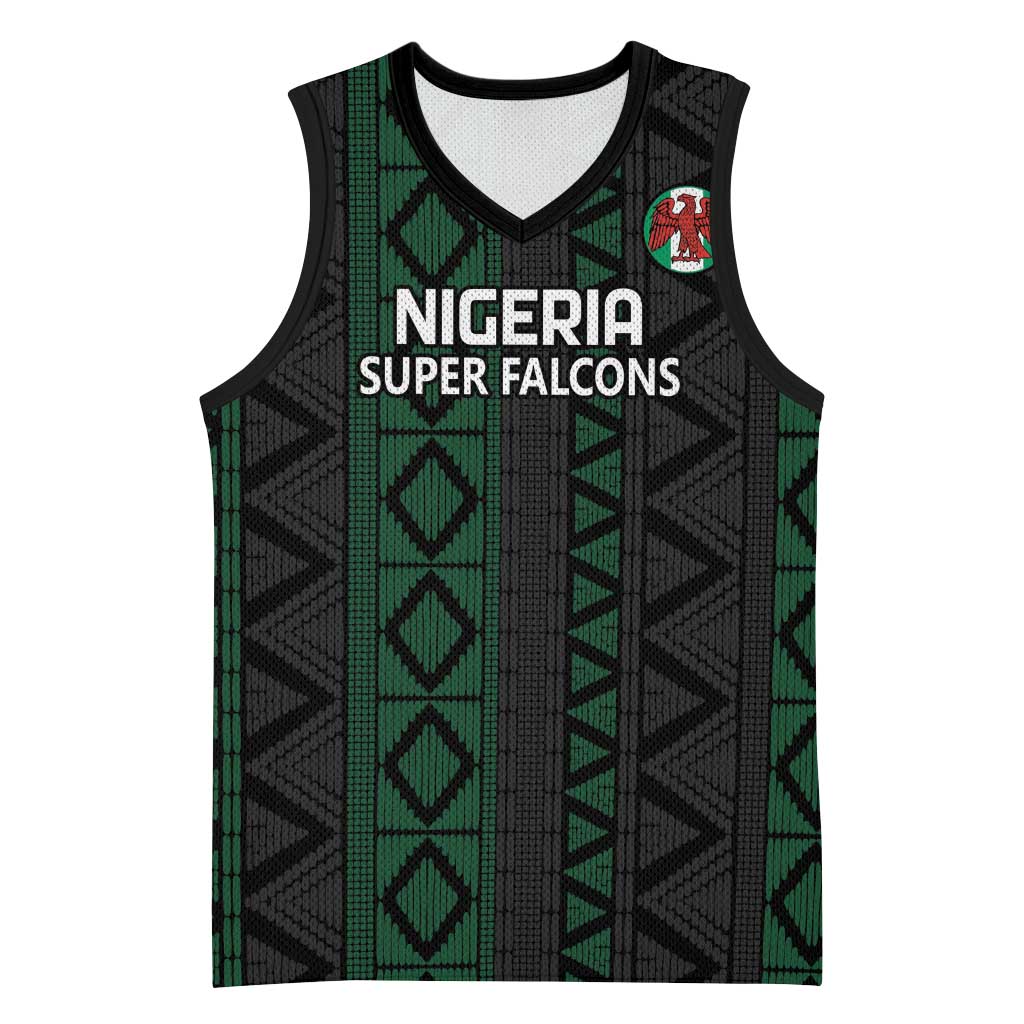 Custom Nigeria Football Basketball Jersey Go Super Falcons African Pattern - African Pride