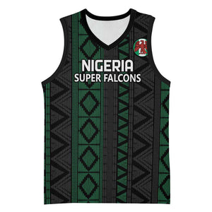 Custom Nigeria Football Basketball Jersey Go Super Falcons African Pattern - African Pride