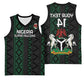 Custom Nigeria Football Basketball Jersey Go Super Falcons African Pattern - African Pride
