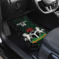 Nigeria Football Car Mats Go Super Falcons African Pattern