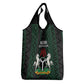 Nigeria Football Grocery Bag Go Super Falcons African Pattern