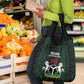 Nigeria Football Grocery Bag Go Super Falcons African Pattern