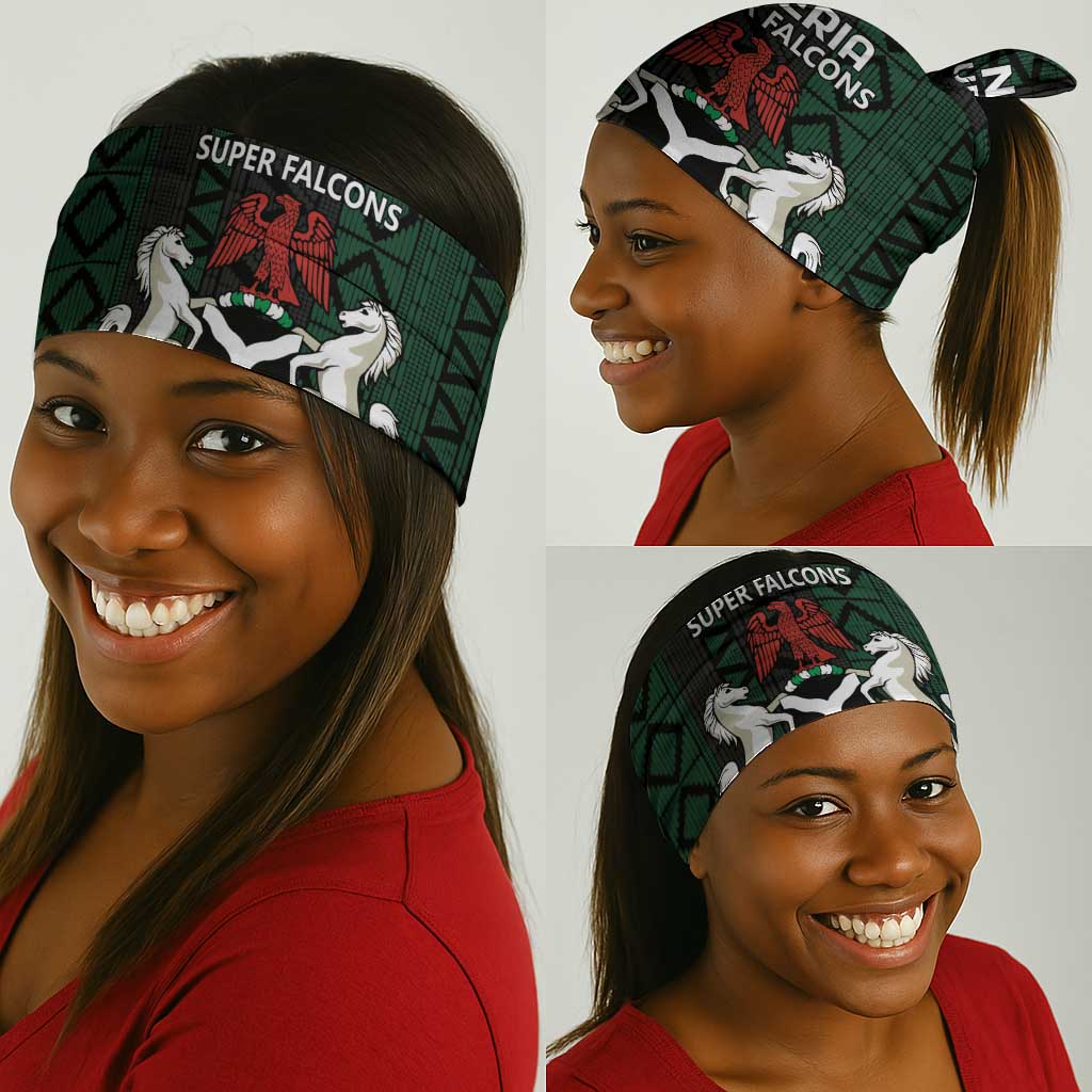 Nigeria Football Neck Gaiter Go Super Falcons African Pattern LT14