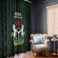 Nigeria Football Window Curtain Go Super Falcons African Pattern